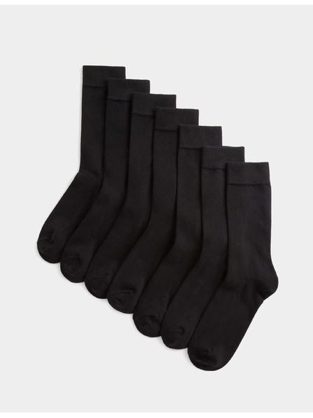 Marks & Spencer Set aus sieben Herrensocken in Schwarz von Marks & Spencer