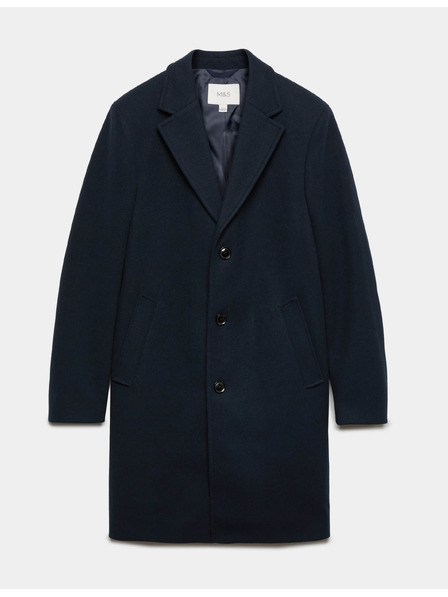 Marks & Spencer Mantel mit Revers Marks & Spencer navy