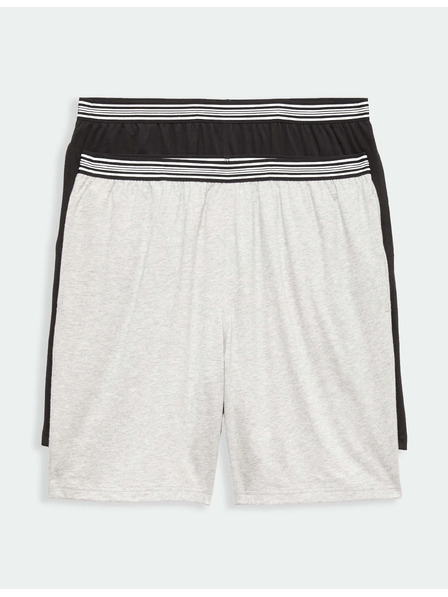 Marks & Spencer 2er-Set Jersey-Pyjama-Shorts aus reiner Baumwolle Marks & Spencer grau