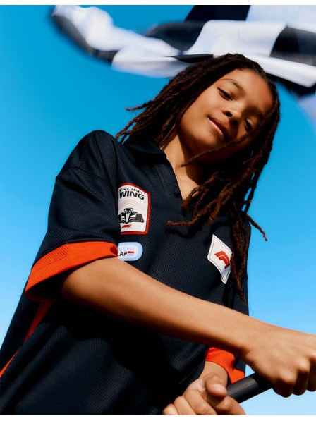 Marks & Spencer Polo-Oberteil Formula 1® aus Netzgewebe (6–16 Jahre) Marks & Spencer schwarz