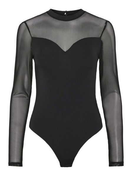 Pieces Schwarzer Damen-Body MILLY