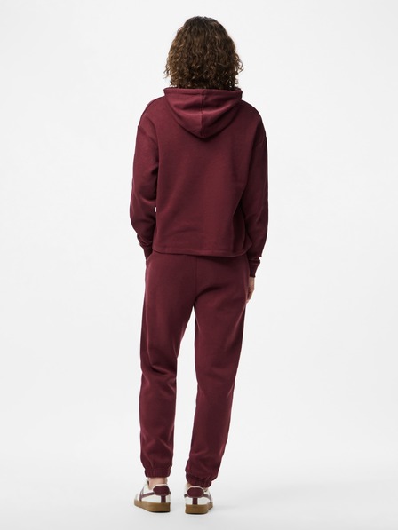 Pieces Sweatshirt CHILLI rot