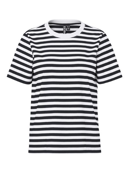Pieces T-Shirt RIA kurzärmelig schwarz