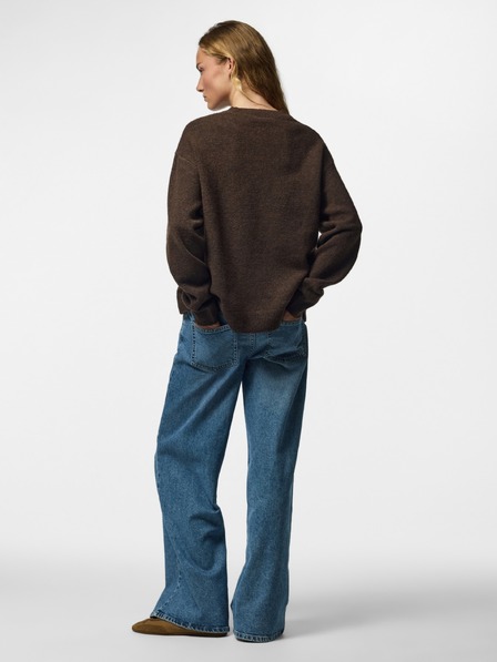 Pieces Damen-Pullover SALLY hot fudge