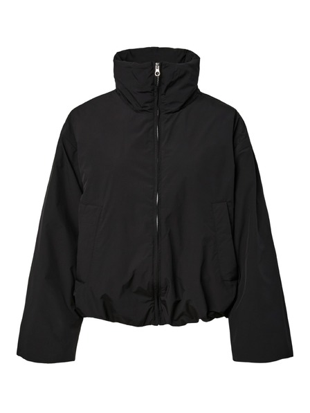 Pieces Schwarze Winterjacke SIF