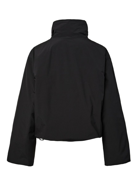 Pieces Schwarze Winterjacke SIF