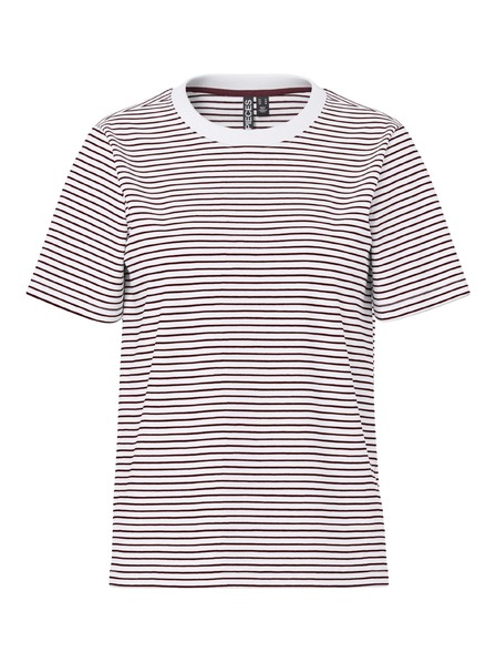Pieces T-Shirt mit Kurzarm RIA weiß
