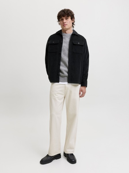 Jack & Jones Cordhemd schwarz
