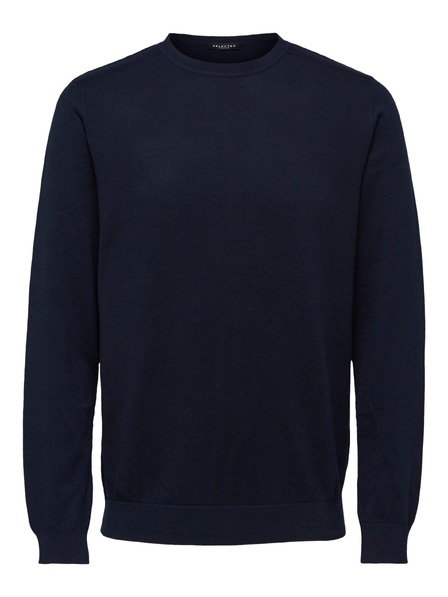 SELECTED Herrenpullover SLMBERG blau
