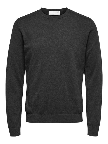 SELECTED Herrenpullover SLMBERG anthrazit