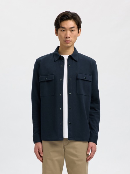 SELECTED Herrenhemd SELECTED blau