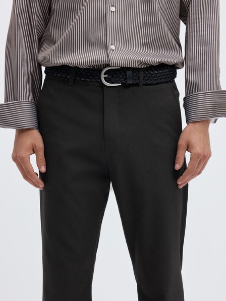 SELECTED Herren-Slim-Hose schwarz