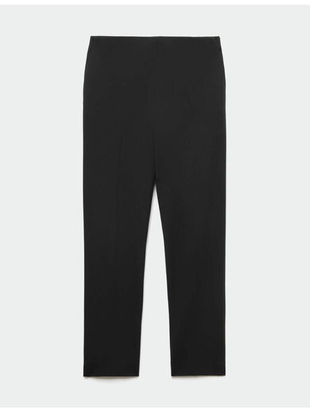 Marks & Spencer Schmale Hose mit Bundfalten vorne Marks & Spencer schwarz