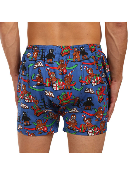 Styx Herren Boxershorts Styx art klassisches Gummiband Weihnachten Lebkuchen