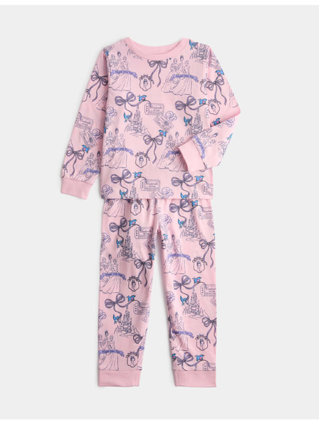 Marks & Spencer Pyjama aus reiner Baumwolle Disney Princess™ (1–8 Jahre) Marks & Spencer Blau