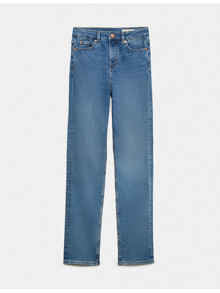 Marks & Spencer Blaue Damenjeans mit gerader Passform Marks & Spencer