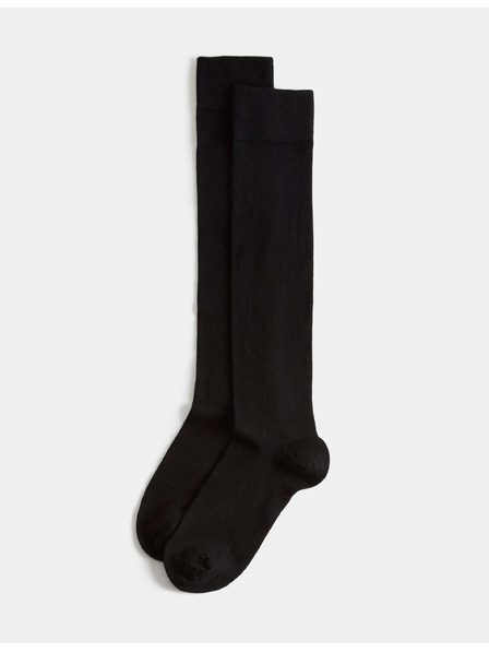 Marks & Spencer 2er-Pack weiche Unterkniestrümpfe Marks & Spencer Schwarz