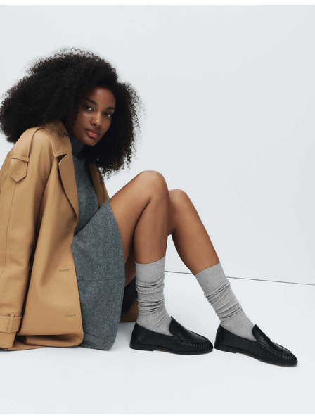Marks & Spencer Hochweiche Kniestrümpfe mit Freshfeet-Technologie und Freshfeet-Technologie, 2er-Pack Marks & Spencer Grau