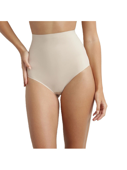 Bellinda INVISIBLE SILHOUETTE HIGH WAIST SLIP - Formende Damen-Slip mit hohem Bund - Hautfarben