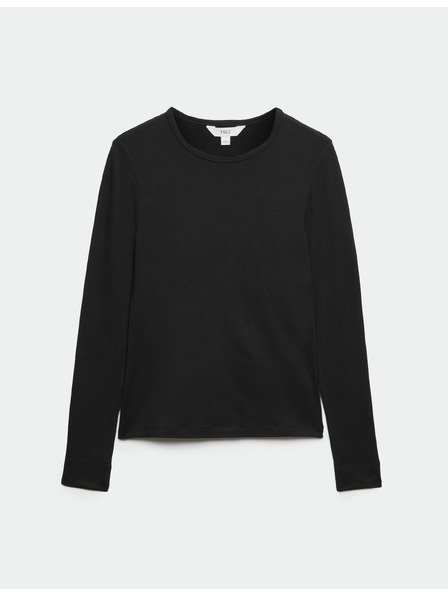 Marks & Spencer Top aus ultrafeinem Material Marks & Spencer schwarz