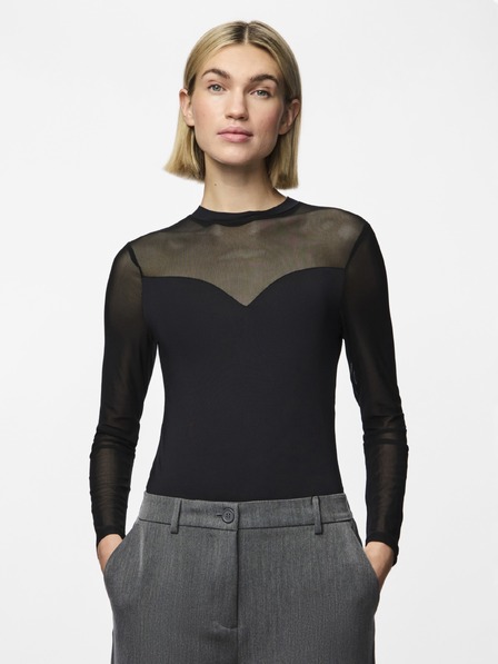 Pieces Schwarzer Damen-Body MILLY