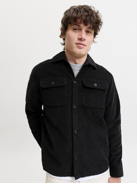 Jack & Jones Cordhemd schwarz