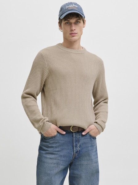 Jack & Jones Herren-Strickpullover moonbeam