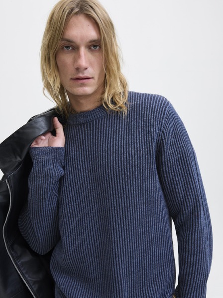 Jack & Jones Herren-Strickpullover sky captain
