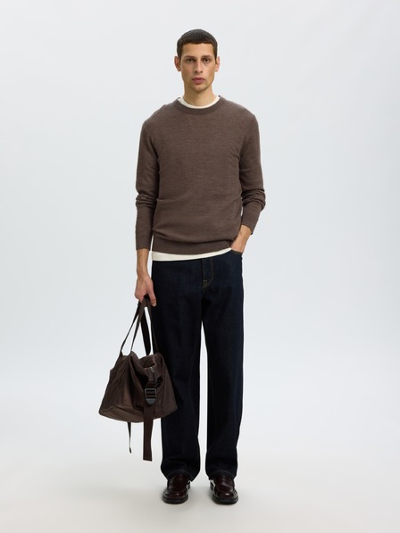 SELECTED Herren-Merinopullover delicioso