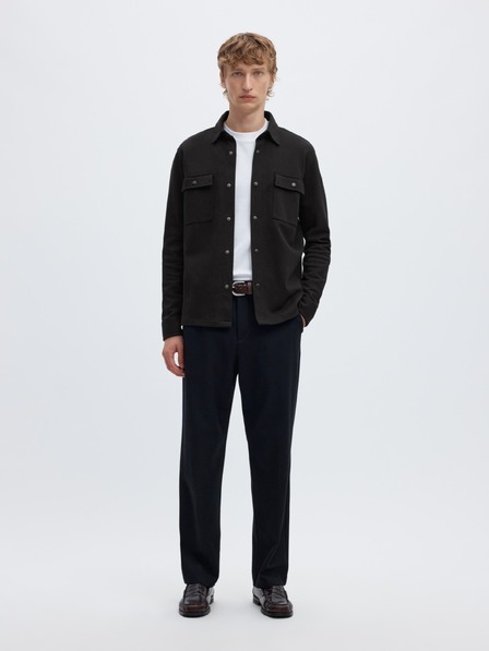 SELECTED Herrenhemd SELECTED schwarz
