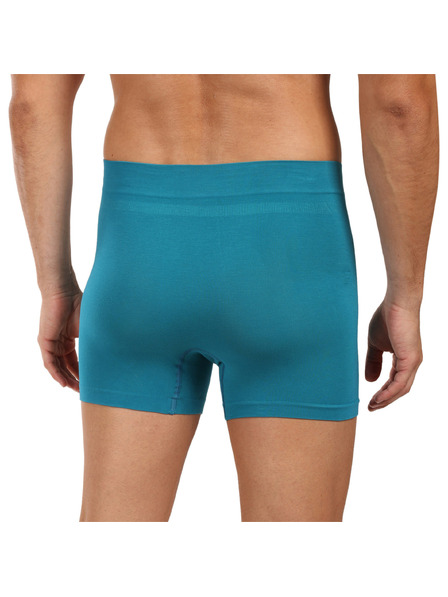 Nedeto Nedeto Herren-Boxershorts nahtlos Bambus Petrol