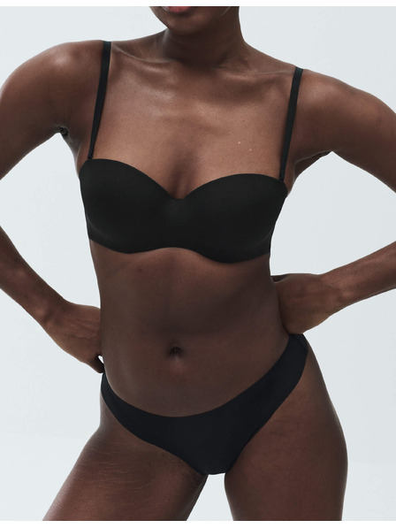 Marks & Spencer Invisible Body Invisibles™ trägerloser Bügelslip mit Bügeln, Größe A–E Marks & Spencer schwarz