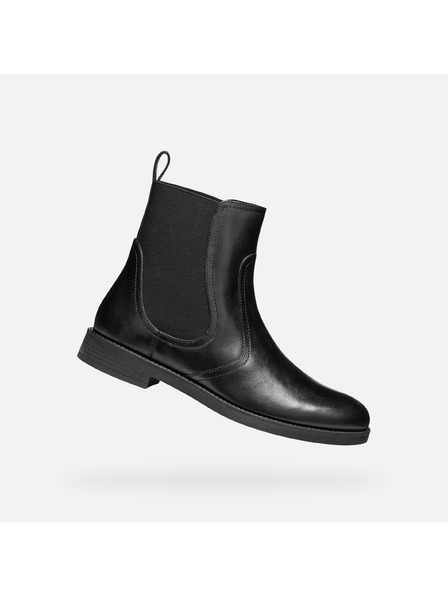 Geox Schwarzer Damen-Knöchelschuh Geox Esmeena