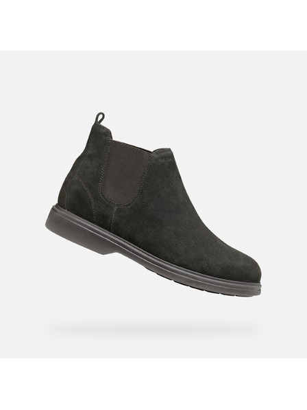 Geox Dunkelbraune Herren-Knöchelschuhe Geox Ottavio