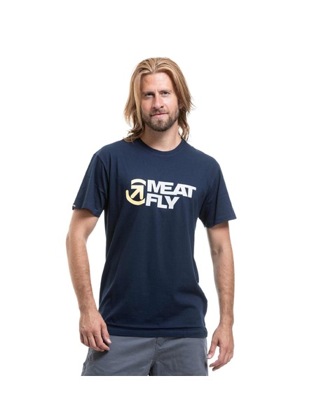 Meatfly Meatfly Herren-T-Shirt Revital Smoky