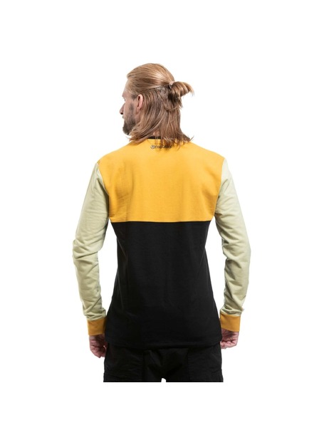 Meatfly Meatfly Herren-Langarm-T-Shirt Harvey Olive Light / Honey