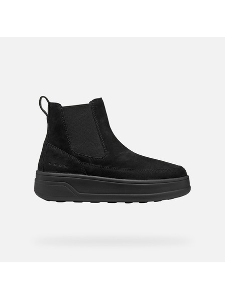Geox Schwarze Damen-Ankle-Boots Geox Spherica Ecub-2