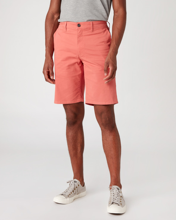 Wrangler Shorts Rot Orange